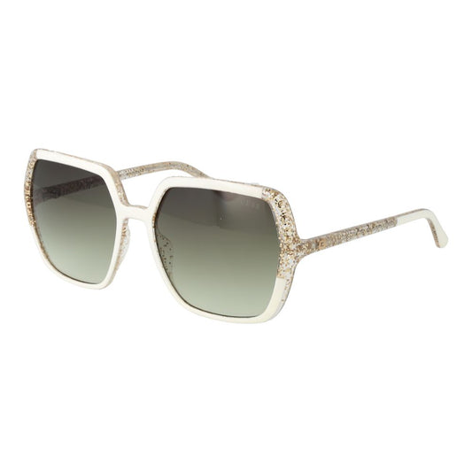Guess Cream Women’s Fashion Sunglasses – Full-Rim, Gradient Lenses