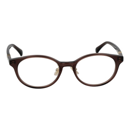 Max Mara Women’s Optical Glasses – Brown Oval Frame, 49mm