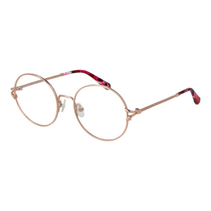 Christian Lacroix Women’s Optical Glasses – Rose Gold Round Frame