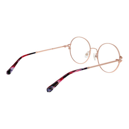 Christian Lacroix Women’s Optical Glasses – Rose Gold Round Frame