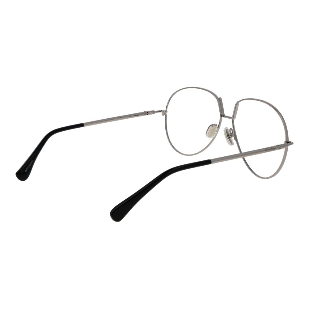 Max Mara Women’s Optical Glasses – Silver Aviator Frame, 57mm