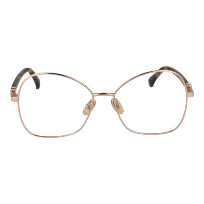 Max Mara Women’s Rose Gold Optical Glasses – Butterfly Frame, 55mm