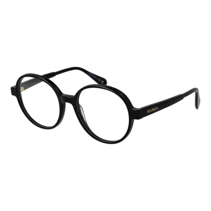 Max & Co Women’s Optical Glasses – Black Round Frame, 53mm