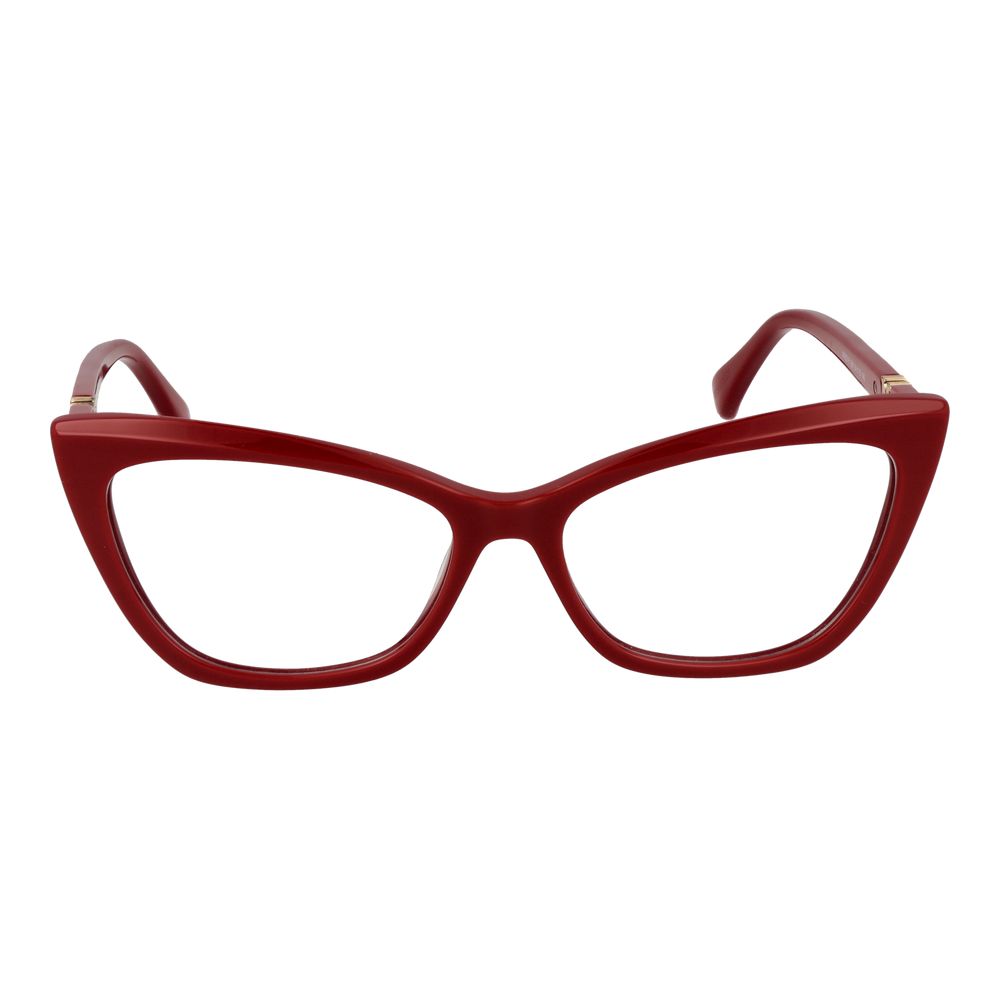 Max Mara Women’s Optical Glasses – Red Cat Eye Frame, 54mm