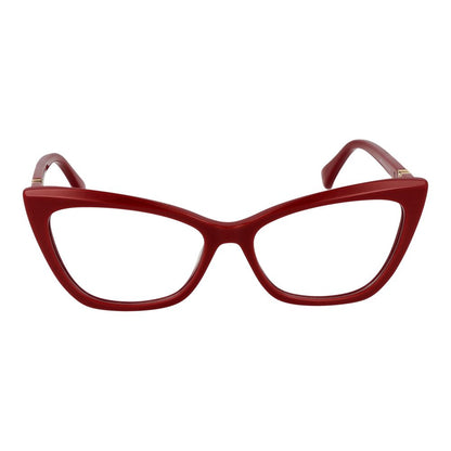 Max Mara Women’s Optical Glasses – Red Cat Eye Frame, 54mm