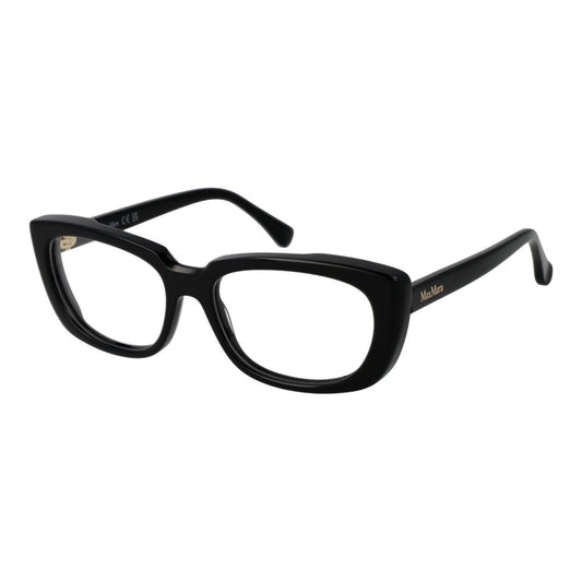 Max Mara Women’s Optical Glasses – Black Rectangle Frame