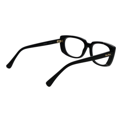 Max Mara Women’s Optical Glasses – Black Rectangle Frame