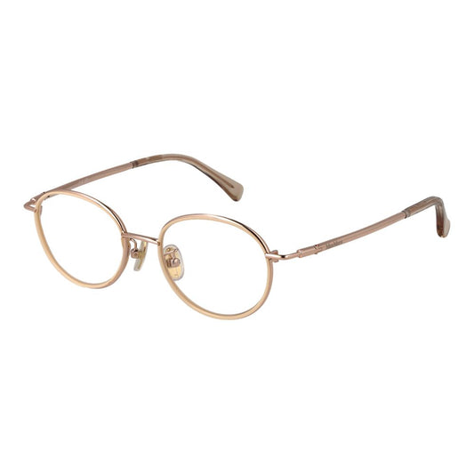 Max Mara Women’s Optical Frames – Rose Gold Round Design