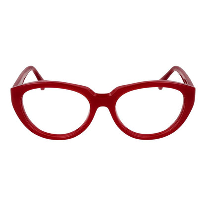 Max Mara Women’s Optical Glasses – Red Cat Eye Frame, 53mm