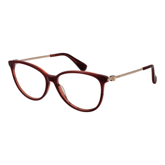 Max Mara Women’s Optical Glasses – Red Round Frame, 54mm