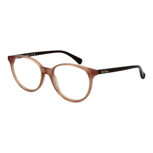 Max Mara Women’s Optical Glasses – Brown Round Frame, 53mm