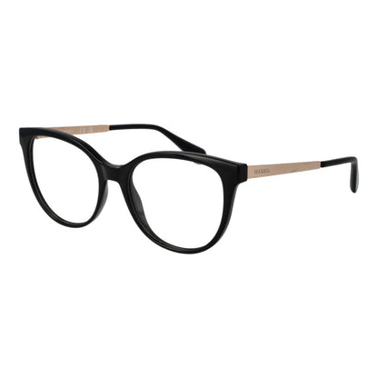 Max & Co Women’s Optical Frames – Black Round Full-Rim, 52mm