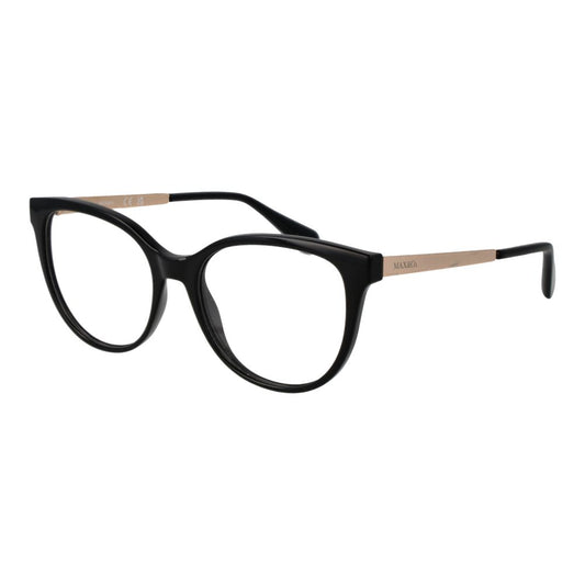Max & Co Women’s Optical Frames – Black Round Full-Rim, 52mm