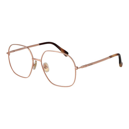 Max Mara Women's Rose Gold Optical Frames – Full-Rim Design