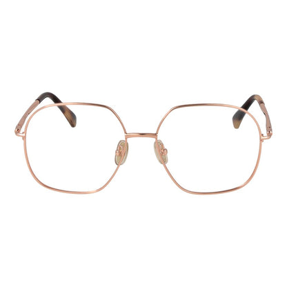 Max Mara Women's Rose Gold Optical Frames – Full-Rim Design