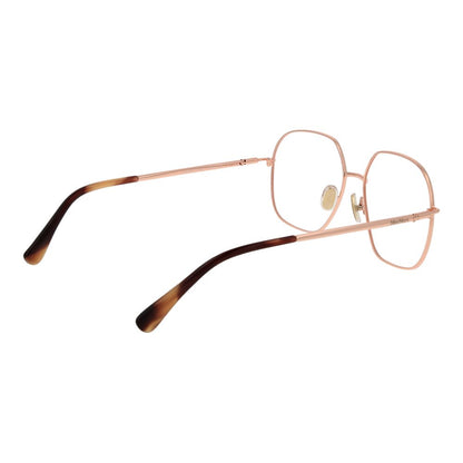 Max Mara Women's Rose Gold Optical Frames – Full-Rim Design