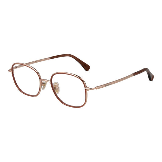 Max Mara Women’s Optical Glasses – Rose Gold Round Frame, 48mm