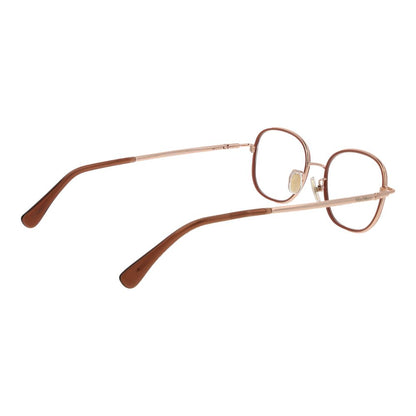 Max Mara Women’s Optical Glasses – Rose Gold Round Frame, 48mm