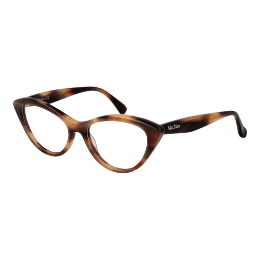 Max Mara Women’s Optical Glasses – Brown Cat Eye Frame, 53mm