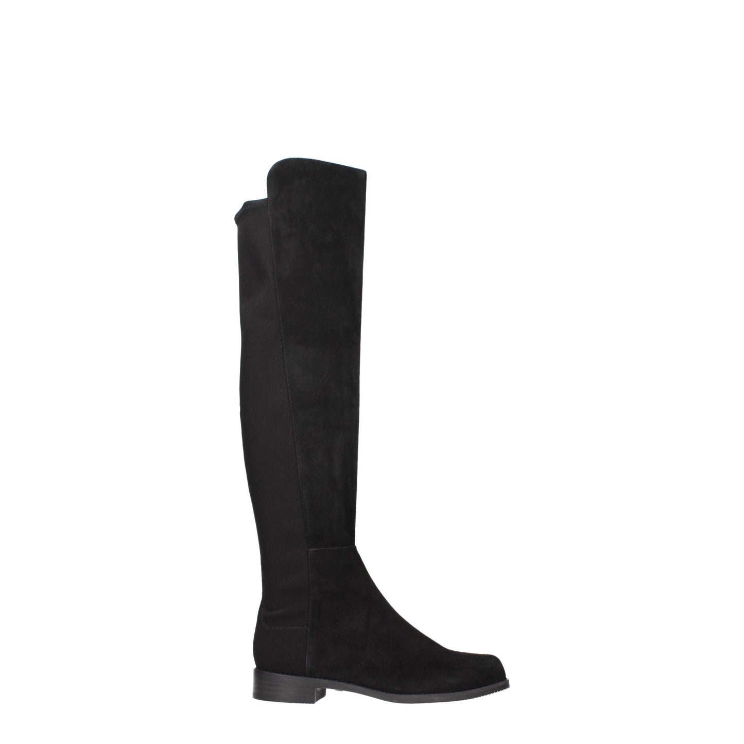 Stuart Weitzman Black Leather Over The Knee Boots