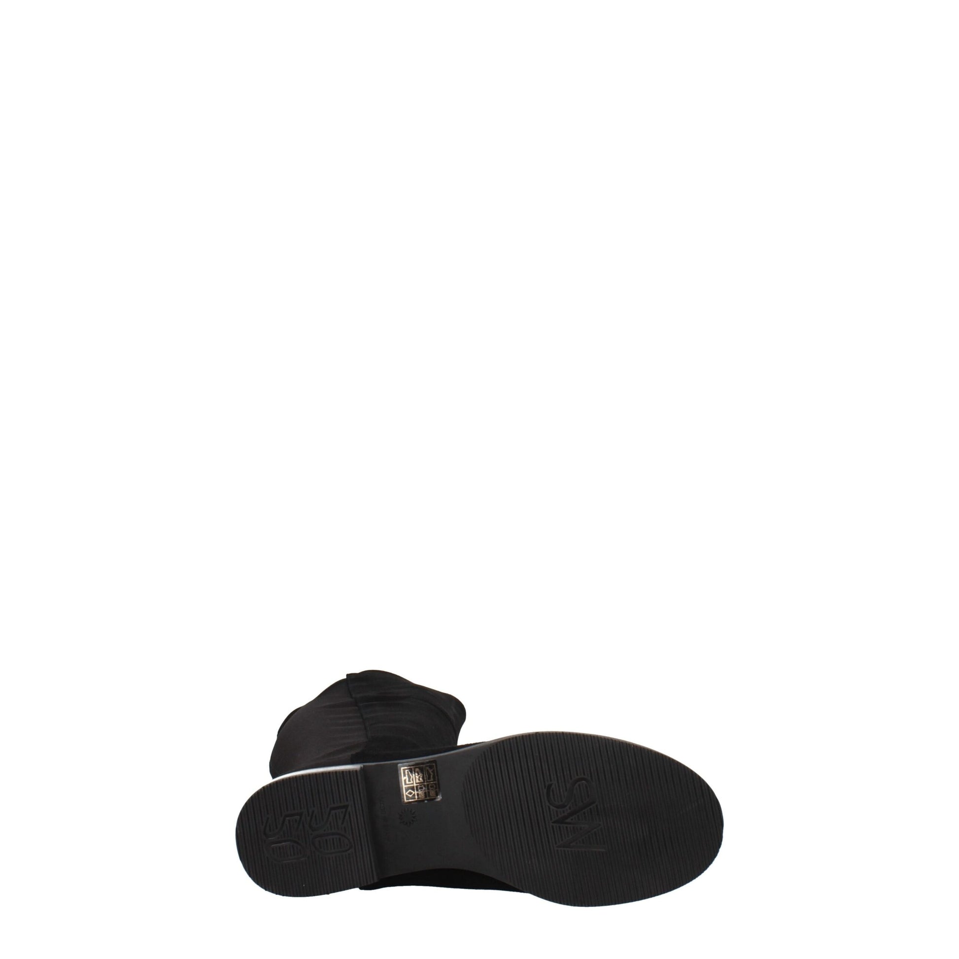 Stuart Weitzman Black Leather Over The Knee Boots