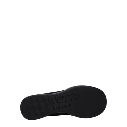 Valentino Garavani Black Cityshore High Top Sock Sneakers for Men