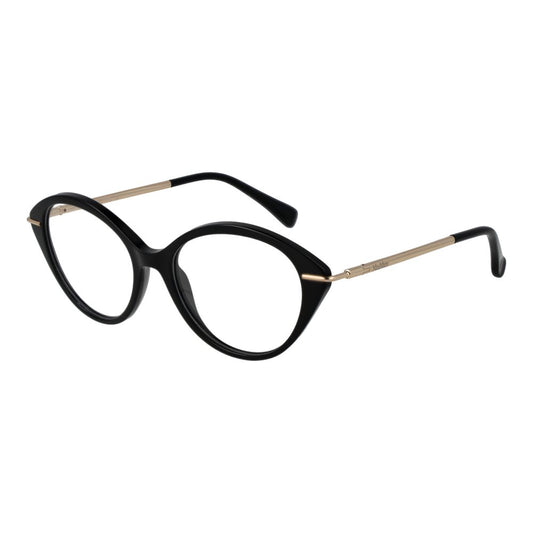 Max Mara Women’s Optical Glasses – Black Round Frame, 52mm