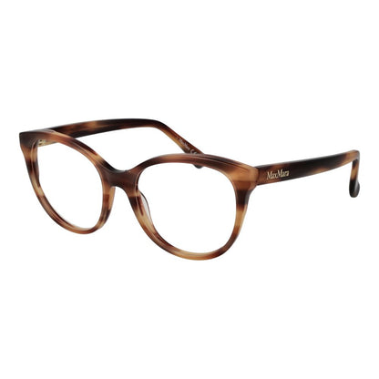 Max Mara Women’s Optical Glasses – Brown Round Frame, 52mm