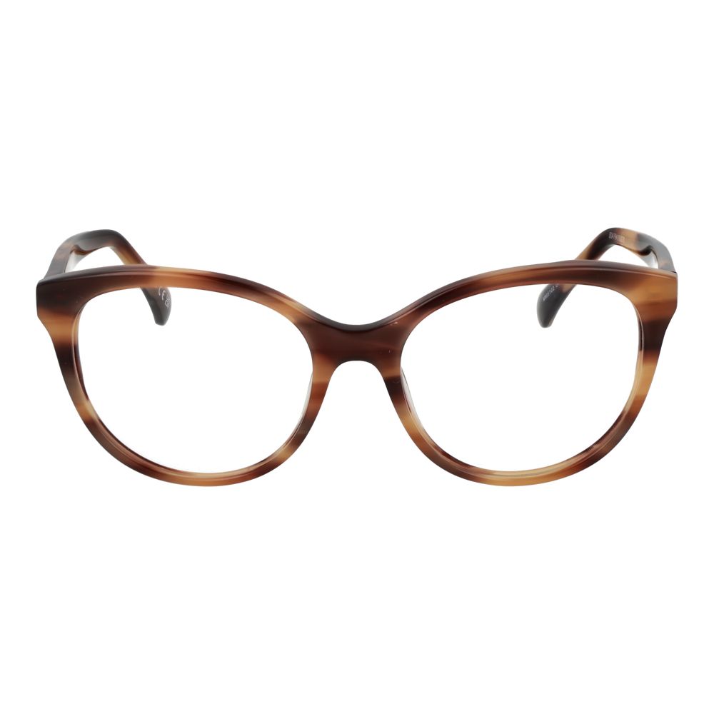 Max Mara Women’s Optical Glasses – Brown Round Frame, 52mm