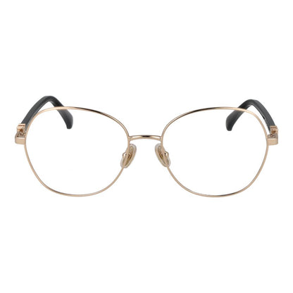 Max Mara Women’s Optical Glasses – Gold Round Frame, 54mm