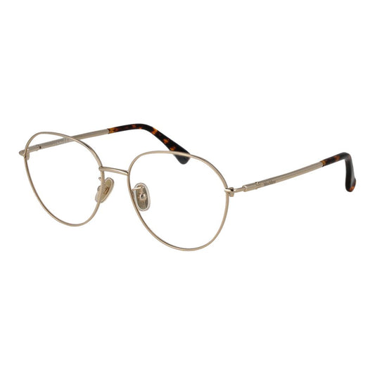 Max Mara Women’s Optical Glasses – Gold Round Frame, 54mm