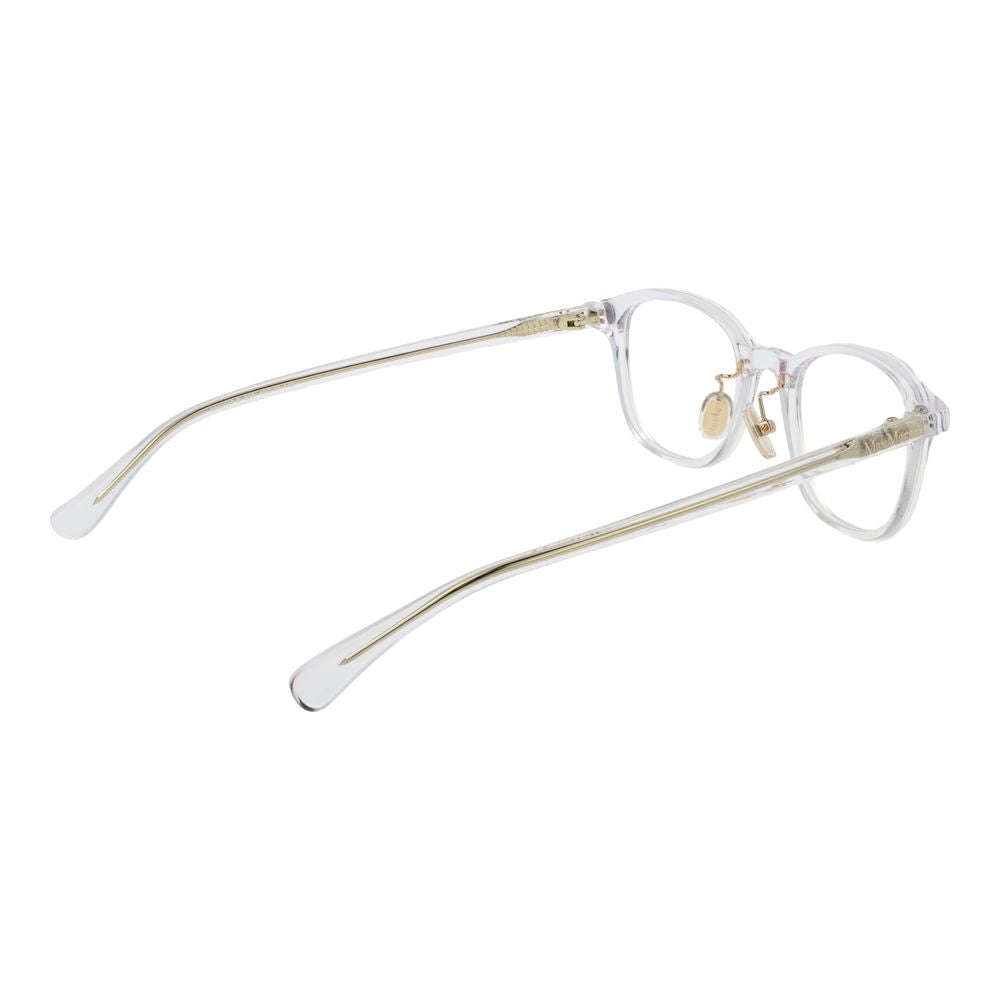 Max Mara Women's Optical Glasses – Transparent Square Frame