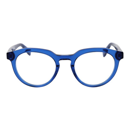 Guess Men’s Optical Glasses – Blue Round Frame