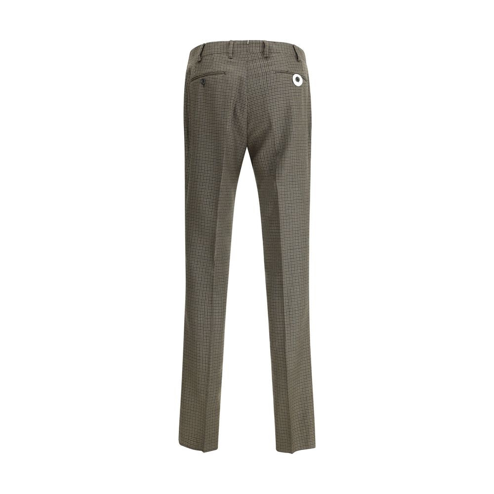 Germano Houndstooth Pattern Pants