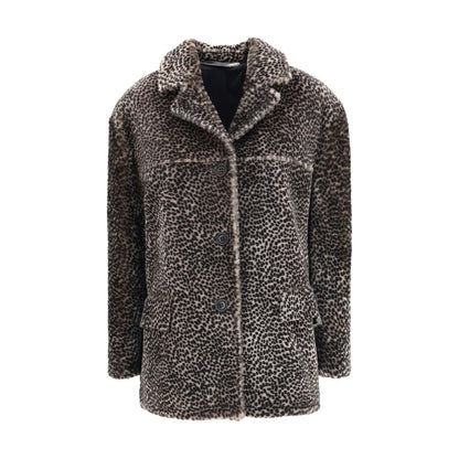 Salvatore Santoro Spotted Patterned Fur Jacket