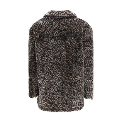 Salvatore Santoro Spotted Patterned Fur Jacket