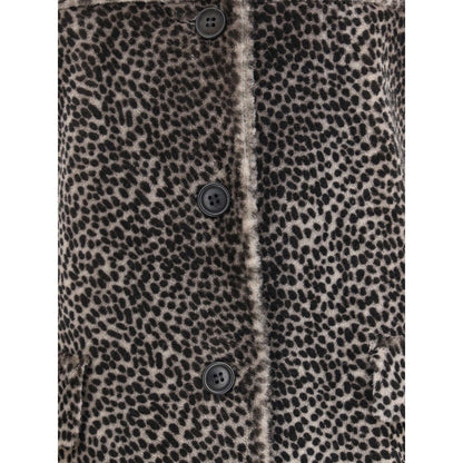Salvatore Santoro Spotted Patterned Fur Jacket