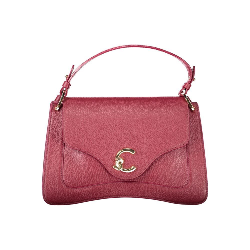 Coccinelle C-Me Bag in Purple Leather
