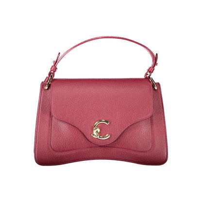 Coccinelle C-Me Bag in Purple Leather