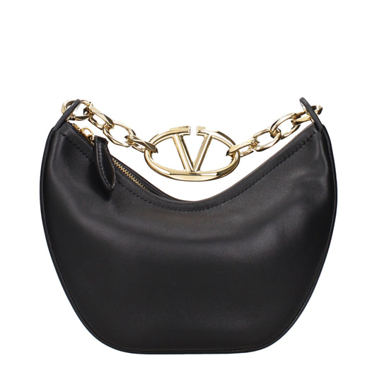 Valentino Garavani Black Leather Handbag