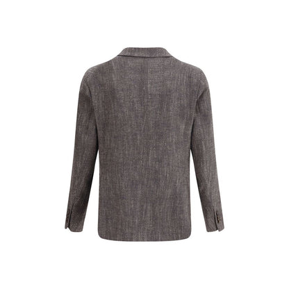Tagliatore Herringbone Patterned Blazer