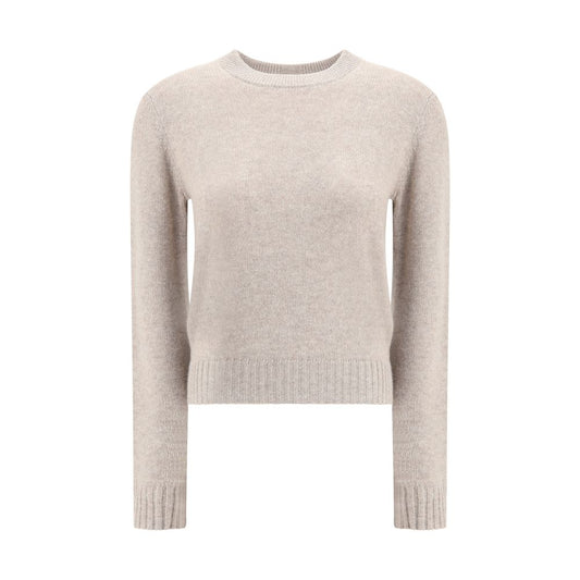 Allude Beige Cashmere Cashmere Sweater