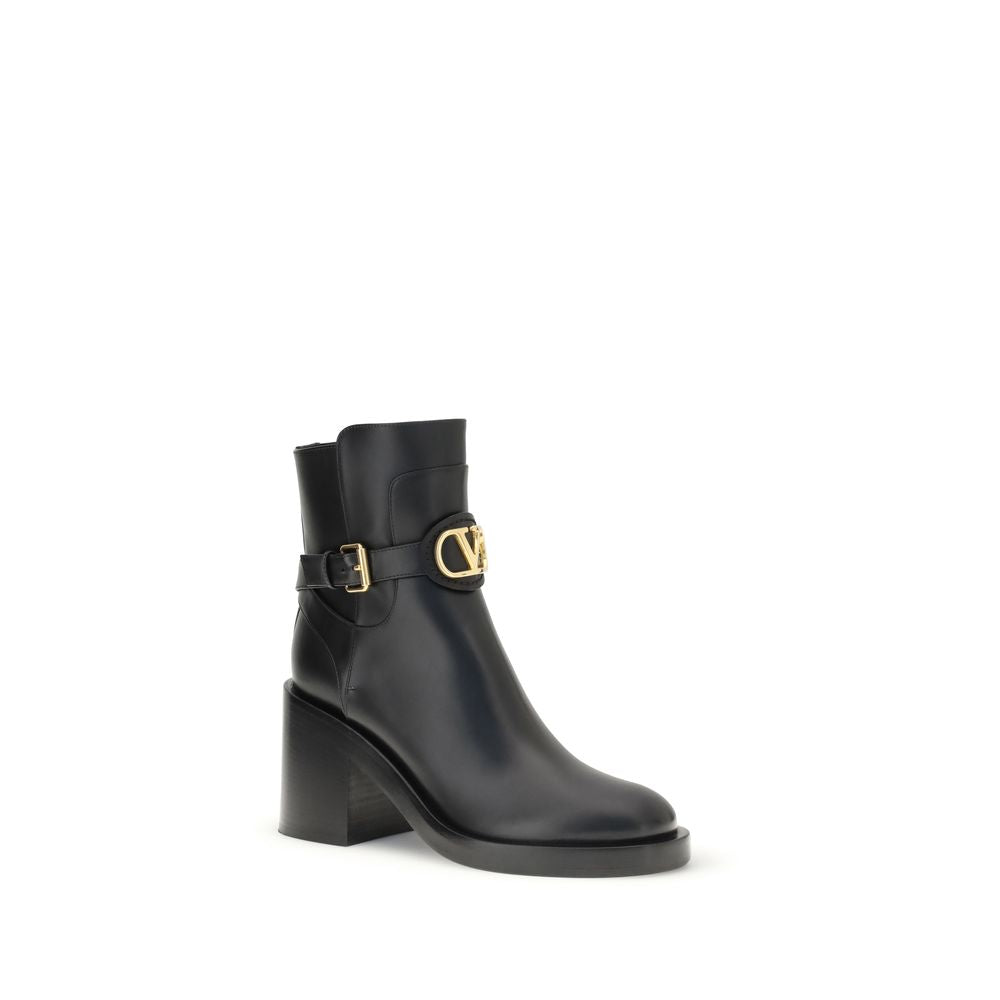 Valentino Garavani VLogo Ankle Boots – Timeless Elegance