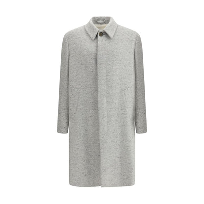 Lardini Herringbone Patterned Coat