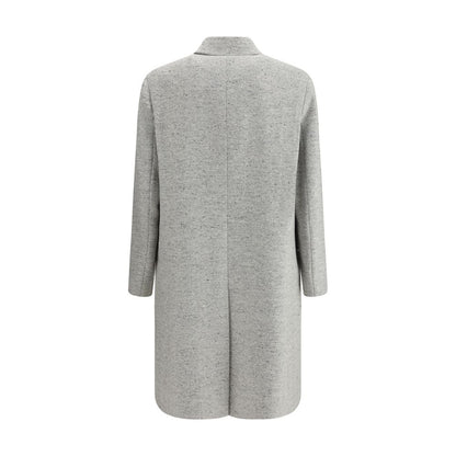 Lardini Herringbone Patterned Coat