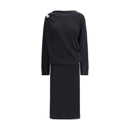 Fabiana Filippi Wool Long Dress