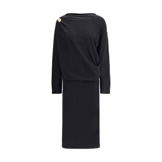 Fabiana Filippi Wool Long Dress