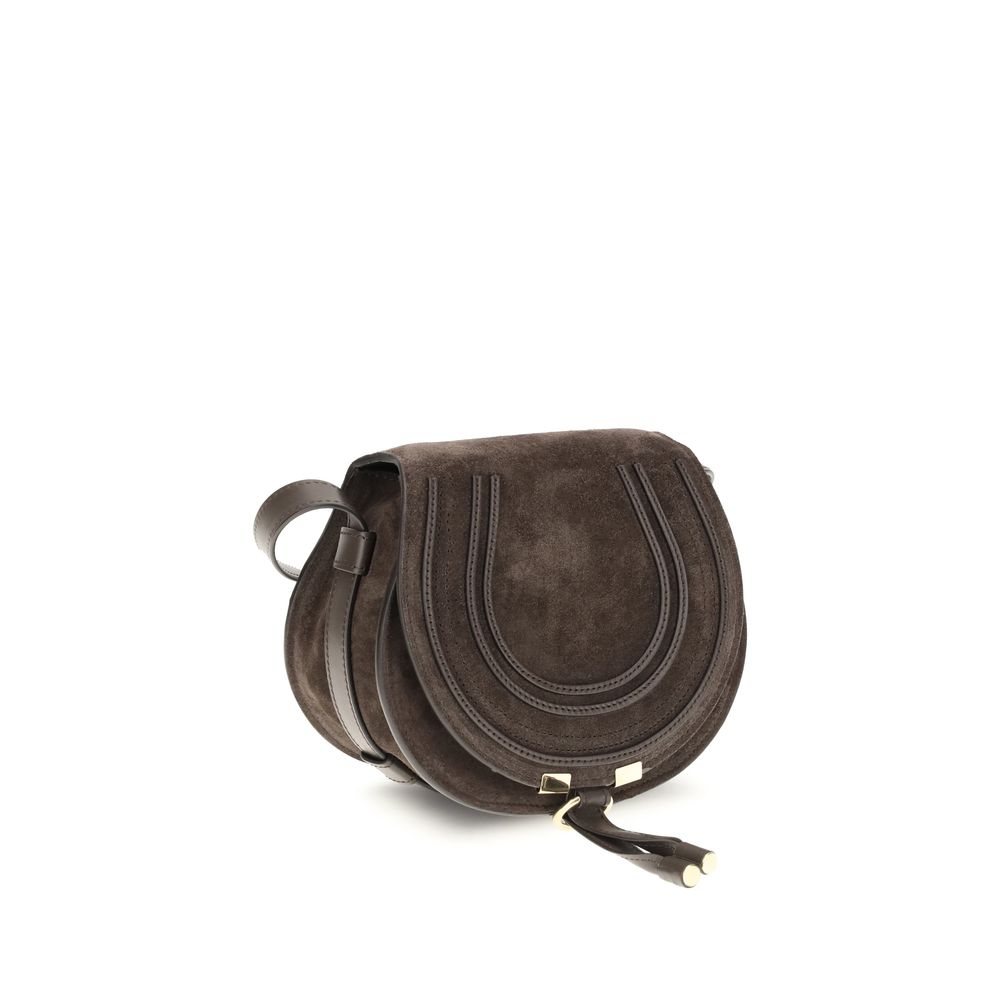 Chloé Brown Marcie Small Shoulder Bag