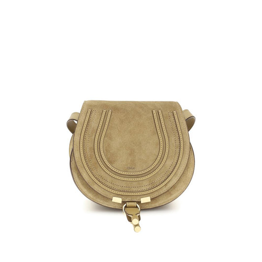 Chloé Beige Marcie Small Shoulder Bag