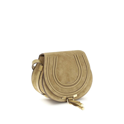 Chloé Beige Marcie Small Shoulder Bag